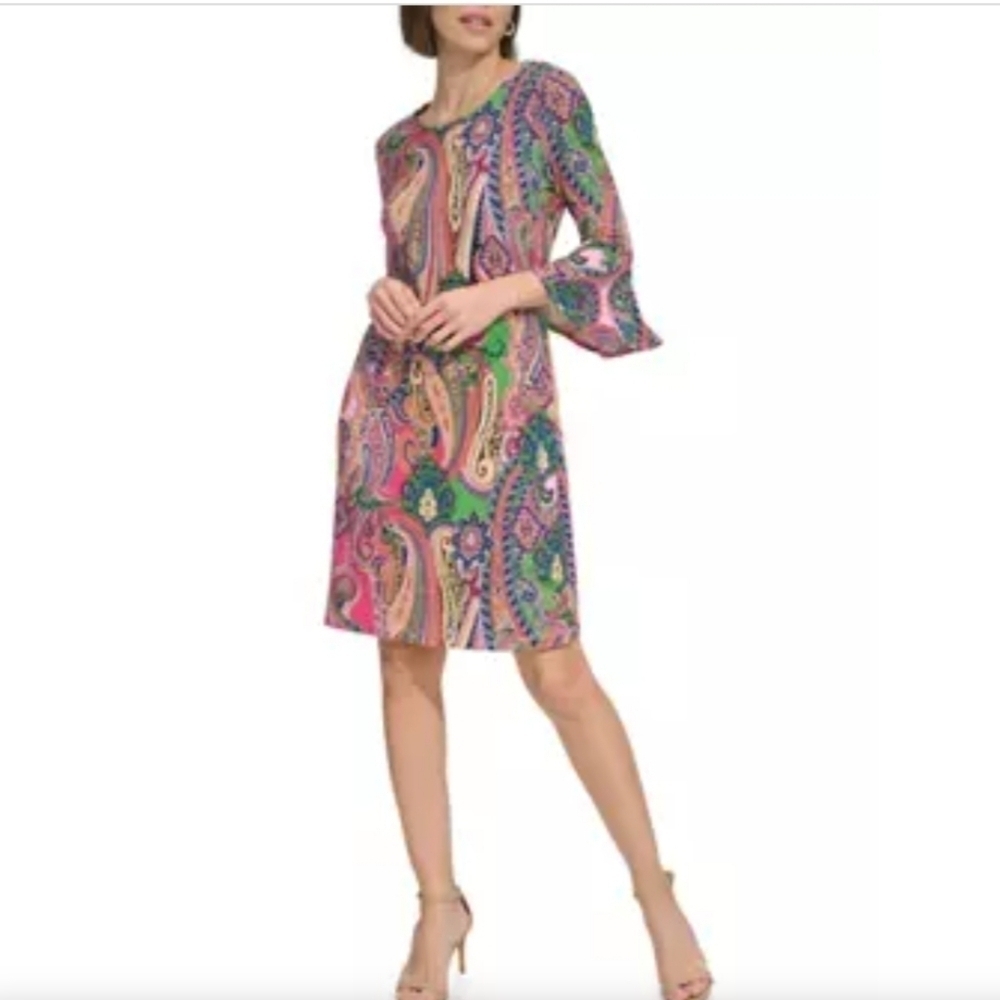 Tommy Hilfiger Paisley print dress size 6